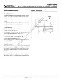 PI6C557-03AQLEX Datasheet Page 3