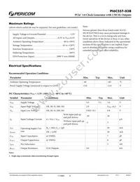 PI6C557-03BLEX Datasheet Page 6