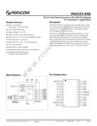 PI6C557-05QLE Datasheet Cover