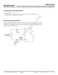 PI6C557-05QLE Datasheet Page 8