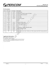 PI6C557-10LEX Datasheet Page 2
