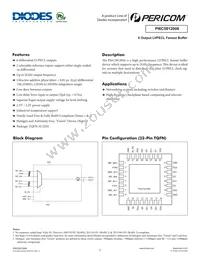 PI6C5912006ZHIEX Datasheet Cover