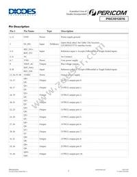 PI6C5912016ZDIEX Datasheet Page 2