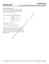PI6C5922504ZHIEX Datasheet Page 11