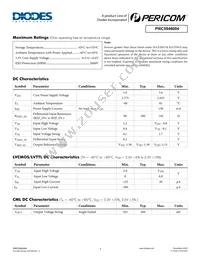 PI6C5946004ZHIEX Datasheet Page 3