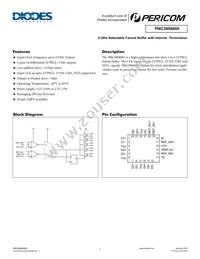 PI6C59S6005ZDIE Datasheet Cover