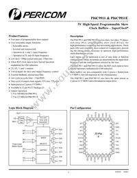 PI6C9911E-2J Datasheet Cover