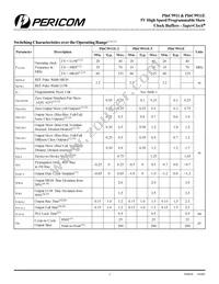 PI6C9911E-2J Datasheet Page 7