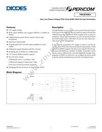 PI6CB18401ZHIE Datasheet Cover