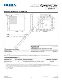 PI6CB18401ZHIE Datasheet Page 16