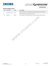 PI6CDBL401BZHIE Datasheet Page 4