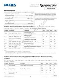 PI6CDBL401BZHIE Datasheet Page 5