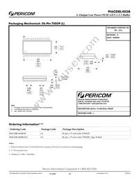 PI6CDBL402BLIEX Datasheet Page 13