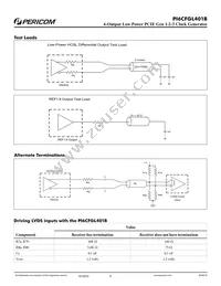 PI6CFGL401BZHIEX Datasheet Page 8