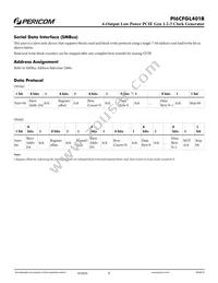 PI6CFGL401BZHIEX Datasheet Page 9