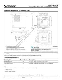 PI6CFGL401BZHIEX Datasheet Page 14