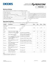 PI6CG15401ZHIEX Datasheet Page 4