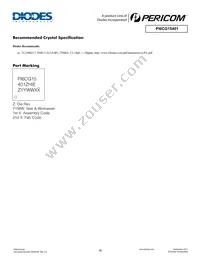 PI6CG15401ZHIEX Datasheet Page 16