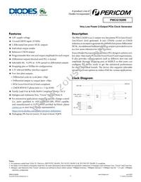 PI6CG18200ZDIEX Datasheet Cover