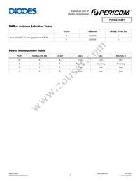 PI6CG18201ZDIEX Datasheet Page 4