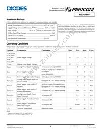 PI6CG18401ZHIE Datasheet Page 4