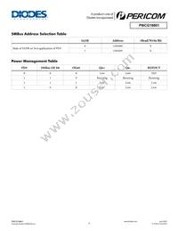 PI6CG18801ZLIEX Datasheet Page 4