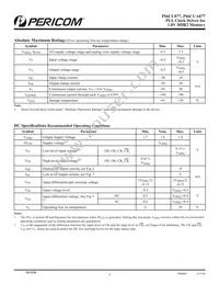 PI6CU877NFE Datasheet Page 4