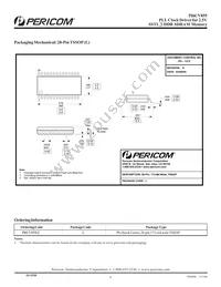 PI6CV855LE Datasheet Page 9