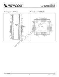 PI6CVF857ZDE Datasheet Page 2