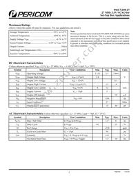 PI6CX100-27WE Datasheet Page 2