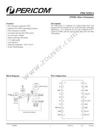 PI6CX201ALE-1304 Datasheet Cover