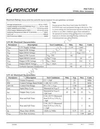 PI6CX201ALE-1304 Datasheet Page 4