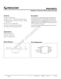 PI6LC48C51LIE Datasheet Cover