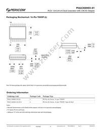PI6LC48H02-01LIE Datasheet Page 9