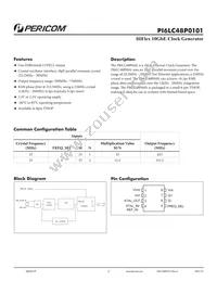 PI6LC48P0101LIE Datasheet Cover