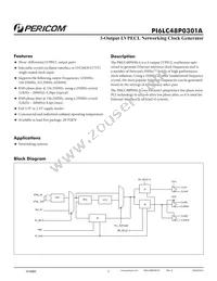 PI6LC48P0301AZHE Datasheet Cover