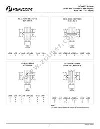 PI74ALVCH16646A Datasheet Page 3