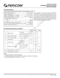 PI74ALVTC16245VE Datasheet Page 3