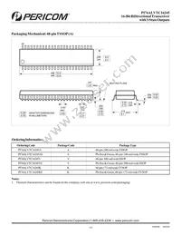 PI74ALVTC16245VE Datasheet Page 10