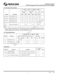 PI74ALVTC16373A Datasheet Page 7