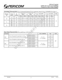 PI74AUC164245KE Datasheet Page 6