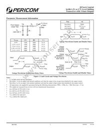 PI74AUC164245KE Datasheet Page 7