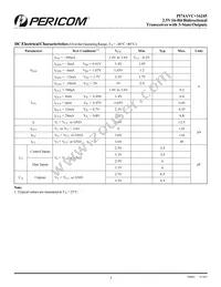 PI74AVC+16245K Datasheet Page 4