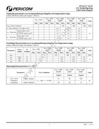 PI74AVC+16721A Datasheet Page 5