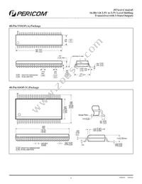 PI74AVC164245AEX Datasheet Page 9