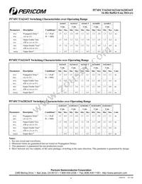 PI74FCT162244ATV Datasheet Page 6