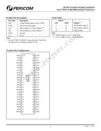 PI74FCT162245ATV Datasheet Page 2
