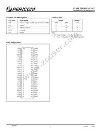 PI74FCT16244TAEX Datasheet Page 2