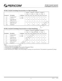 PI74FCT16244TVEX Datasheet Page 6