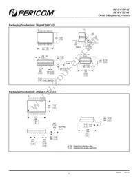 PI74FCT374ATQE Datasheet Page 6